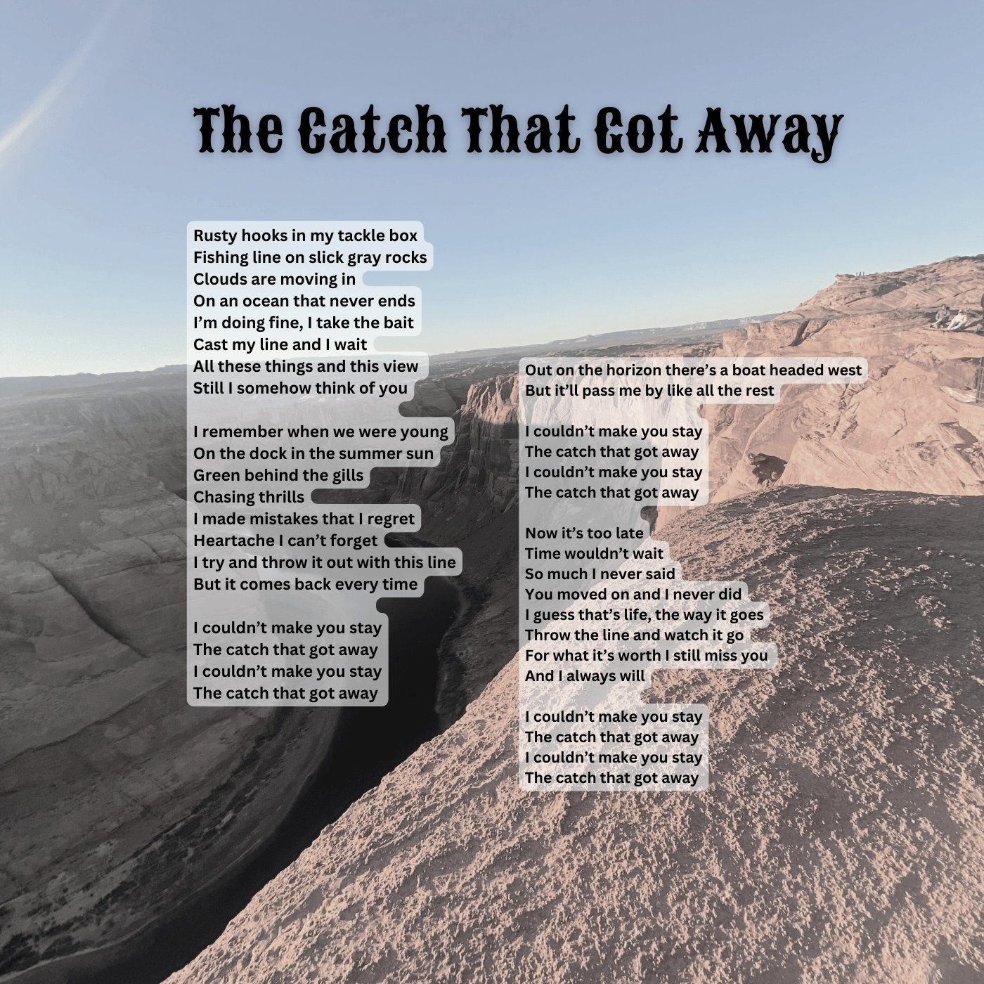 The Catch That Got Away lyrics
