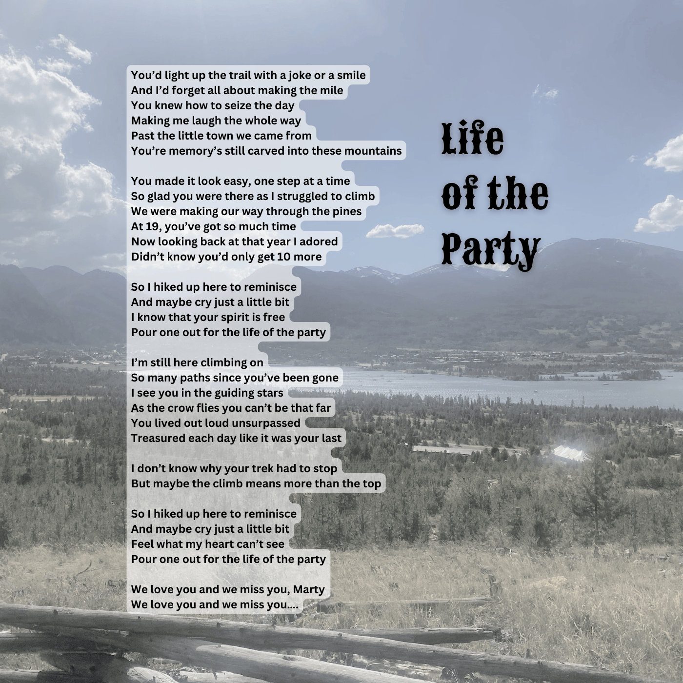 Life of the Party lyrics